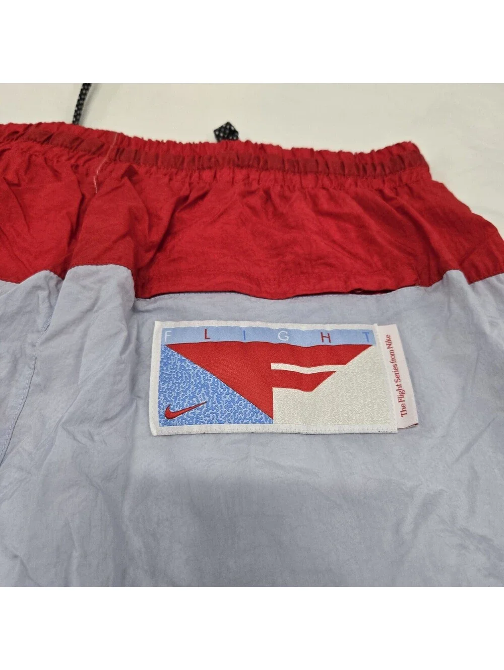 EUC Men's XL Nike Flight Series Colorblock Sweatpants Grey Black Red CN8512-436